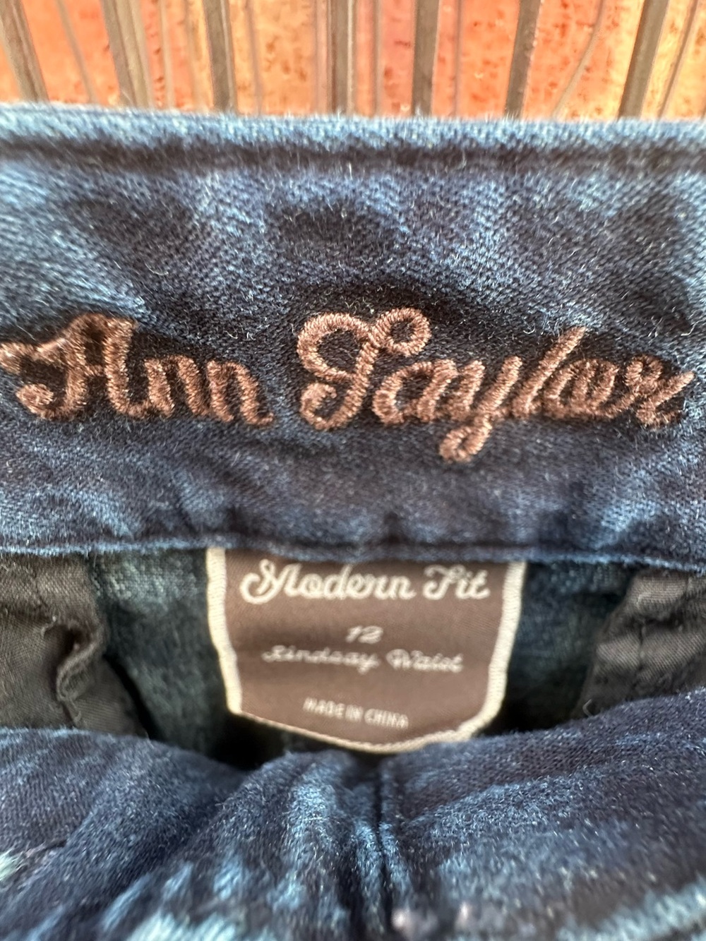 Ann Taylor Jeans Wide-Leg Denim Sailor Style Button Nautical Coastal Academia - Picture 3 of 16